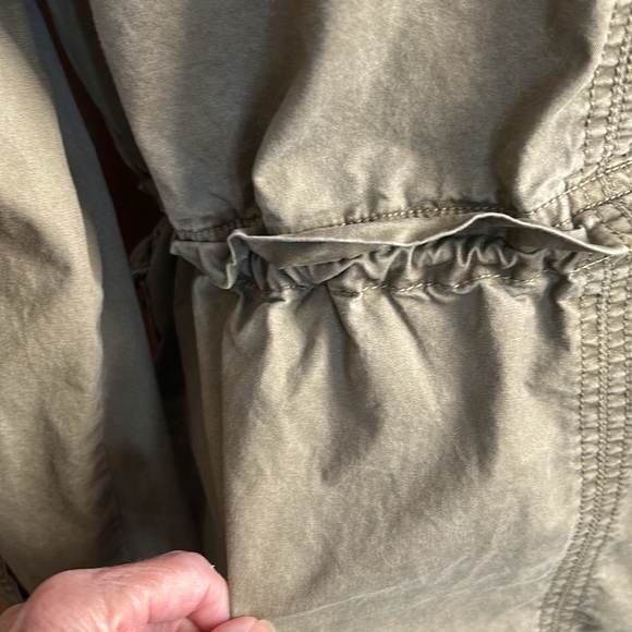 Per Se Army Fatigue Jacket with Trench Detail L - Picture 6 of 9